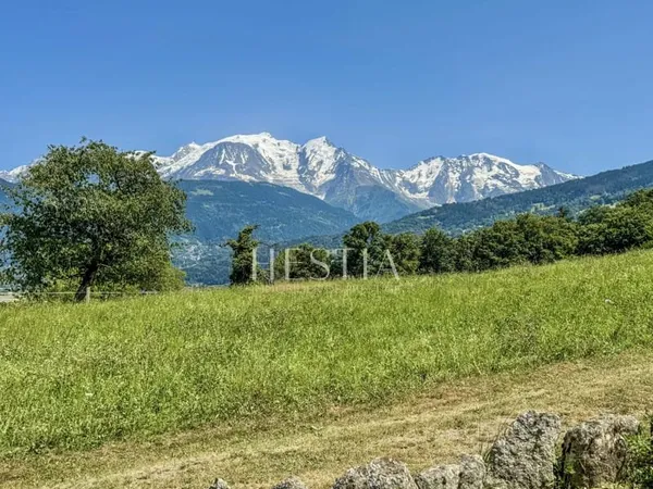 Maison individuelle vue Mont Blanc