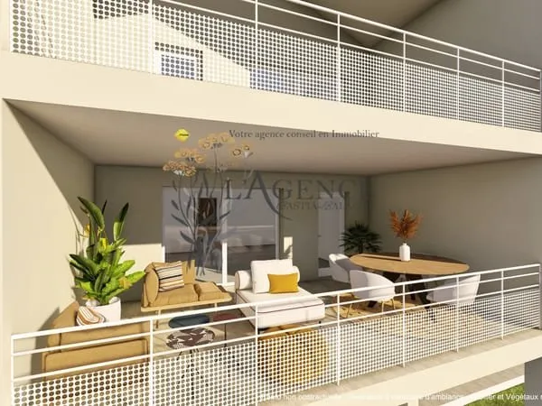RESIDENCE A FULSCA - LUCCIANA - T3 AVEC TERRASSE