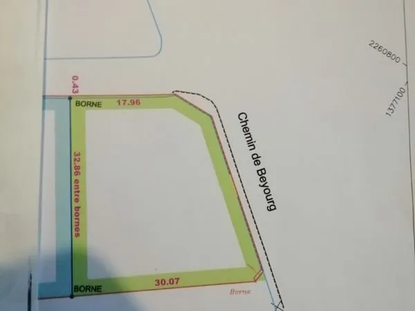 Vente de terrain à bâtir