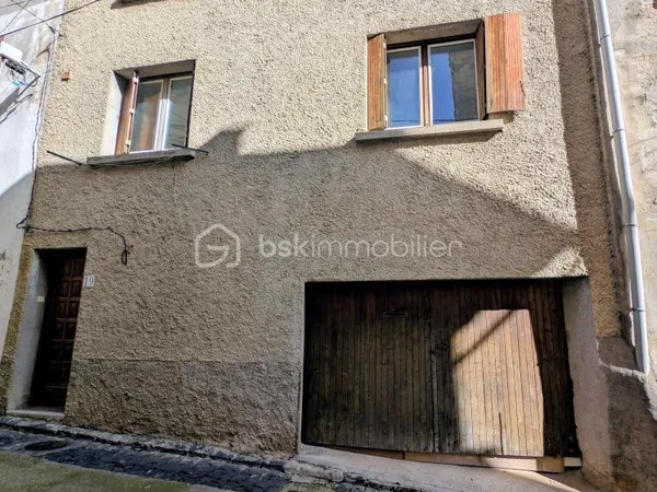 Vente maison de village avec garage