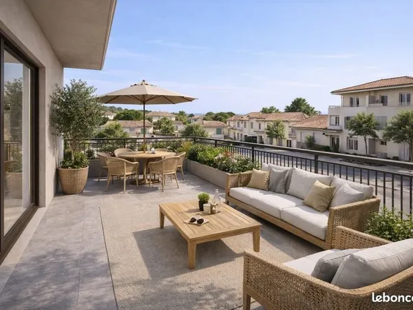 Appartement - 3 pièces - TERRASSES DE LA MEDITERRANEE