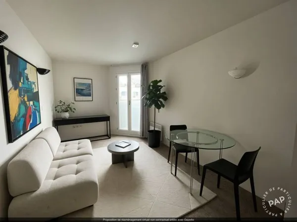 Studio 1 pièce 17 m²