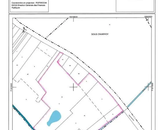Terrain 33834 m² VILLARS LE PAUTEL