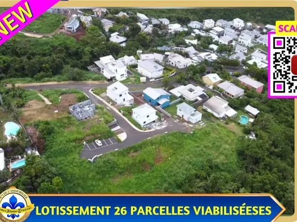 RUISSEAU BLANC : TERRAIN VIABILISÉ ET DÉJÀ PRÊT À CONSTRUIR