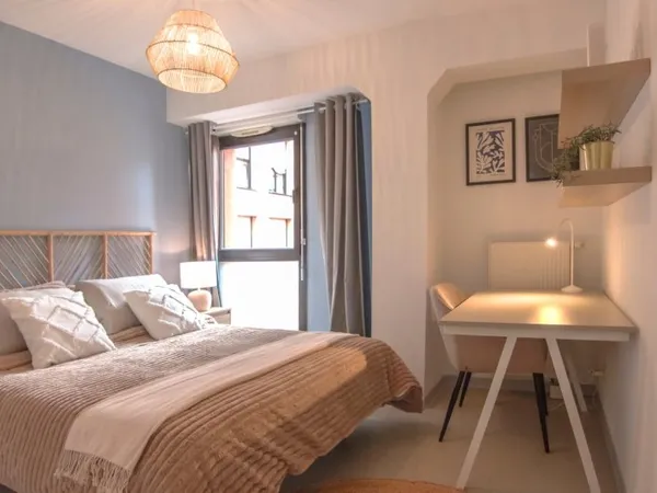 Chambre apaisante de 10 m²
