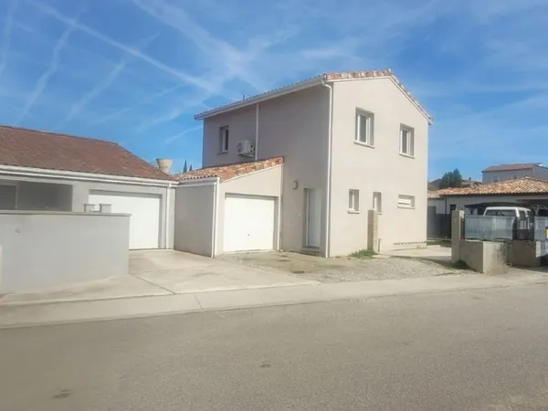 Maison récente 96 m² 3 chambres Terrain 336 m² -