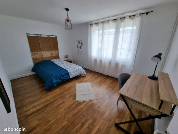 Chambre privée dans colocation