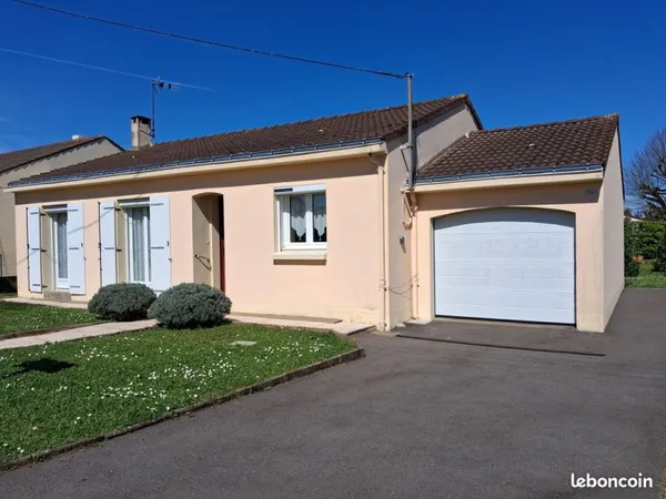 Maison 81 m2 avec garage sur terrain 685