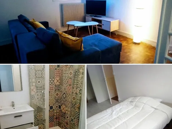 Chambre meublée colocation Rennes Bréquigny