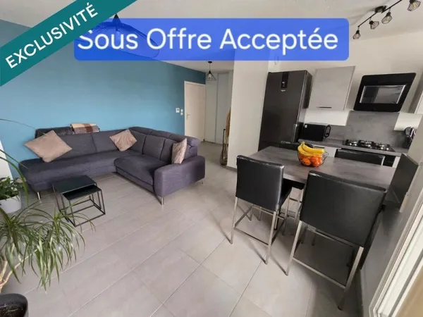 Appartement 3 pièces 59 m²