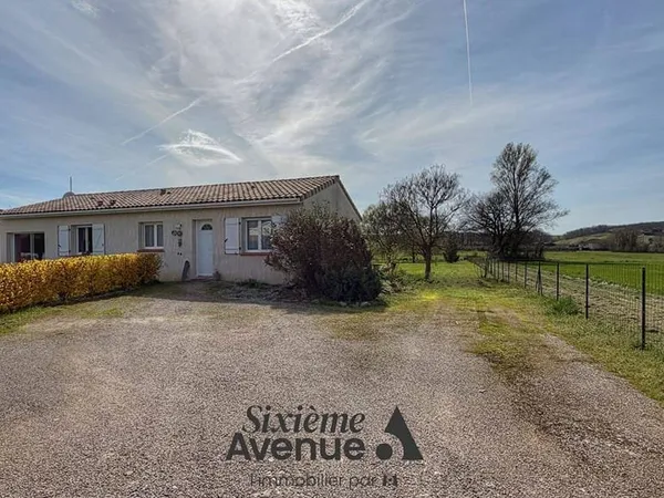 Maison de plain-pied 5 pièces 108 m²