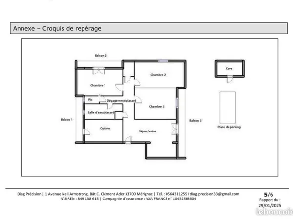 Appartement 4 pièces 72 m²