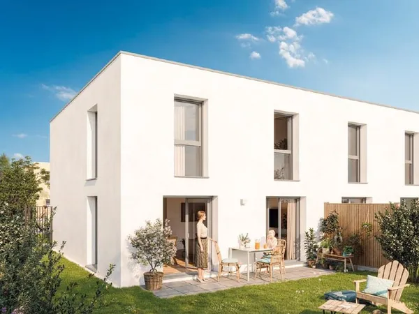 Maison 3 chambres avec jardin, terrasses et garage