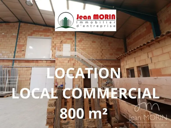 Local commercial 800 m²