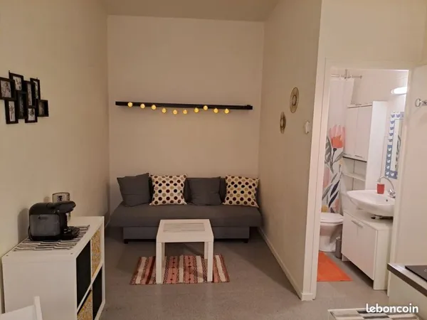 Studio meublé à louer - Bordeaux centre (Rue du Loup)