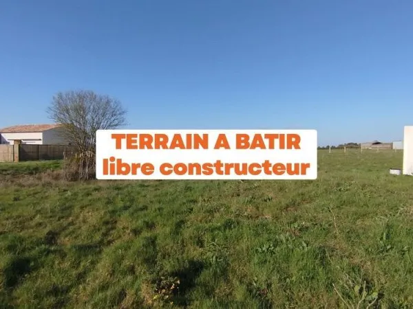 TERRAIN A BATIR LIBRE CONSTRUCTEUR