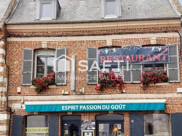 Restaurant avec murs et fonds - Saint-Riquier (80)