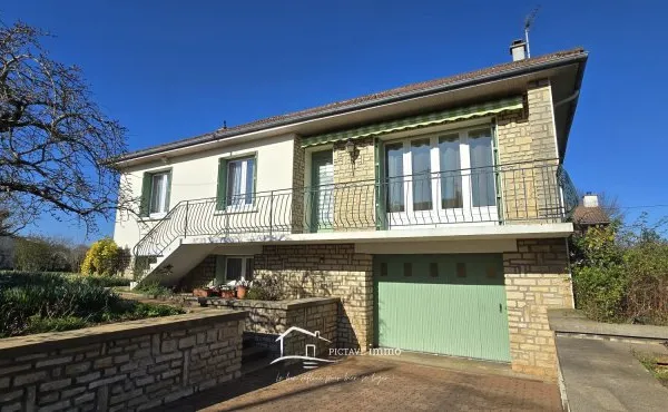 Maison 5 chambres - Sous-sol - Terrain constructible 1968