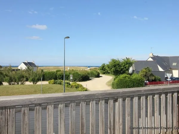 Face à la plage
