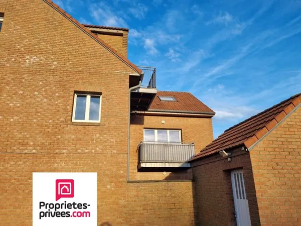 Appartement T3, 2 chambres, 71 m2, Acheville (62320)