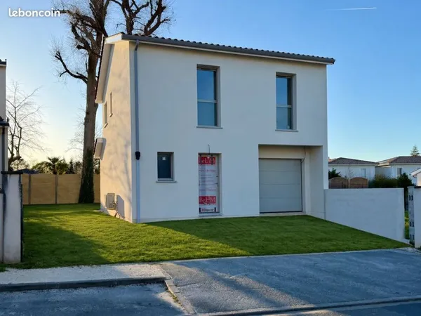 Maison neuve T4 100 m² + garage - Livraison immédiate, frais de notaire réduits