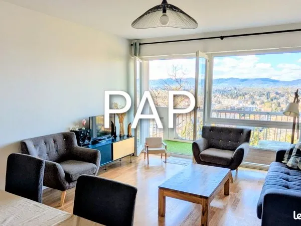 T4 97m² lumineux - Vue exceptionnelle Monts du Lyonnais - Balcon - Piscine - Lyon 5 / Tassin
