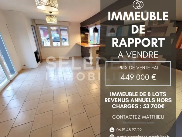 Immeuble de rapport à NOEUX LES MINES