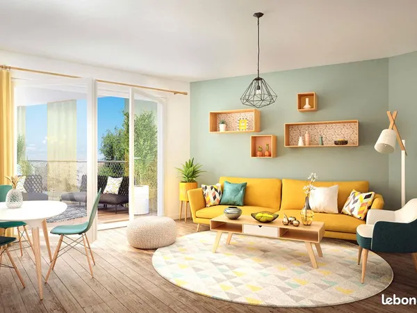 Appartement 2 pièces 51 m²