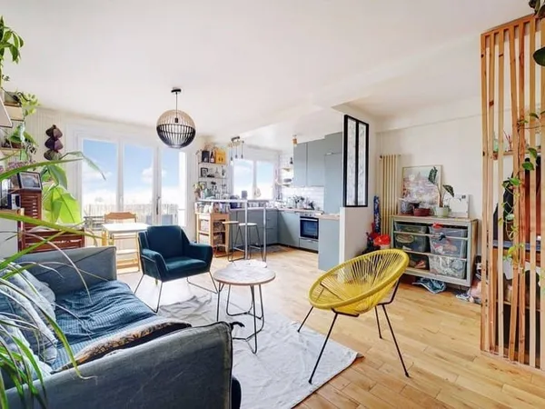 Appartement 3 pièces 64 m²