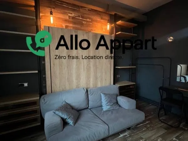 Studio meublé de 27 m² - Lyon 1er (rue Sainte-Catherine, quartier Hôtel de Ville/Terreaux)