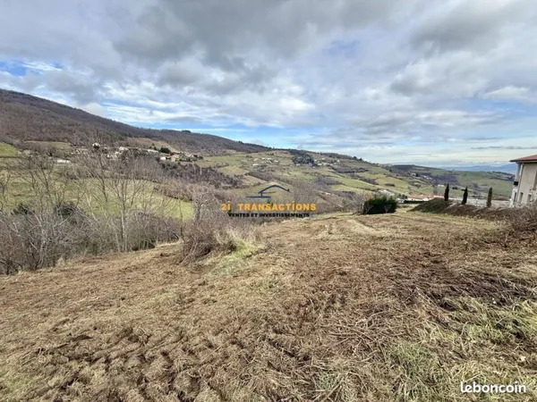 Terrain 1035 m² Saint-Romain-en-Jarez