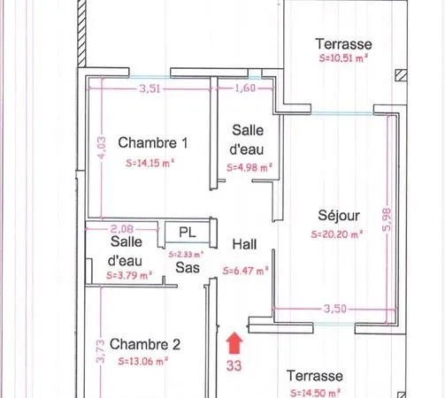 Maison 64m2