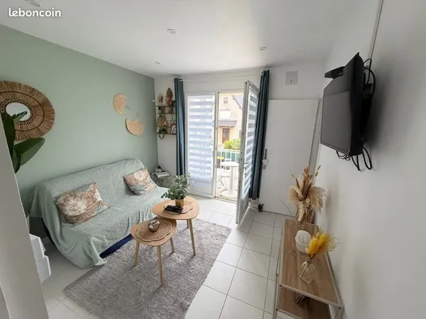Appartement meublé à 100 mètres de la plage -idéal étudiant