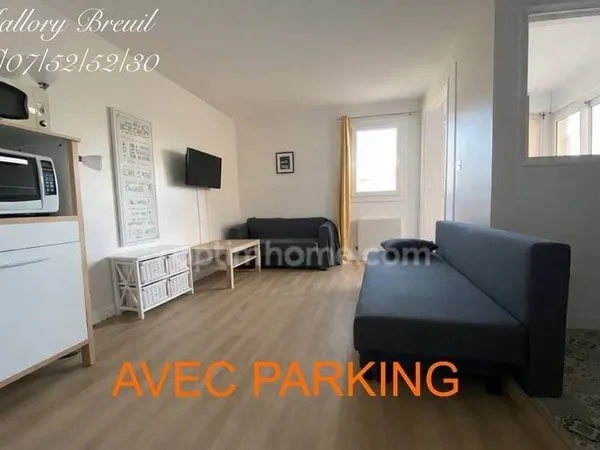 Studio 1 pièce 22 m²