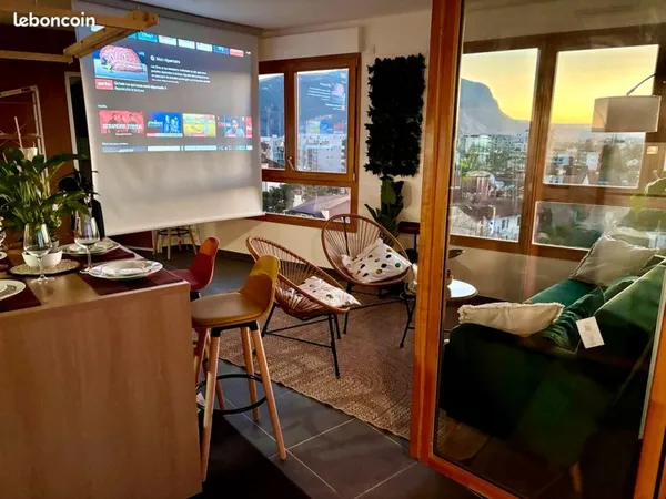 Colocation panoramique plein sud à 18mins de Genève à vélo