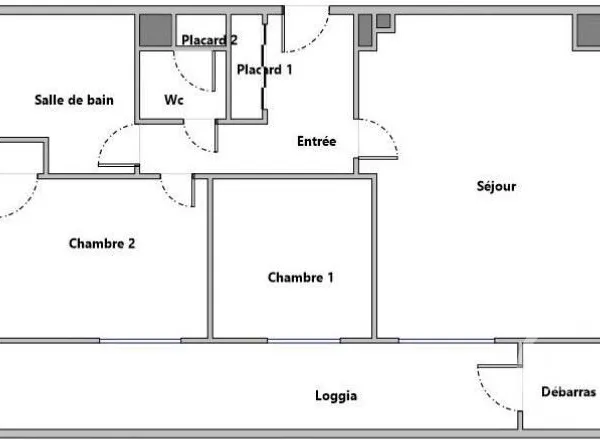 Appartement 3 pièces 67 m²
