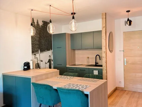 Appartement T2 40 m² rénové - Le Fayet - balcon + parking