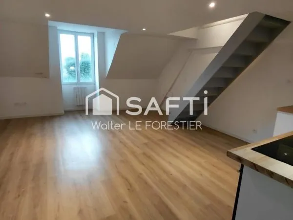 APPARTEMENT T3 DUPLEX RENOVE AVEC JARDIN ET PLACE DE PARKING