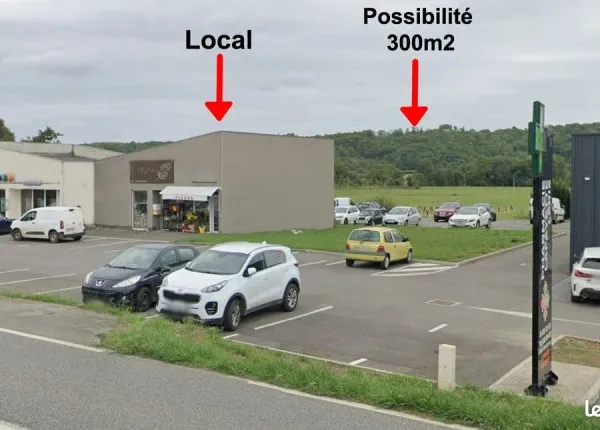 Local commercial 113 m² - Trie-sur-Baïse - Forte visibilité
