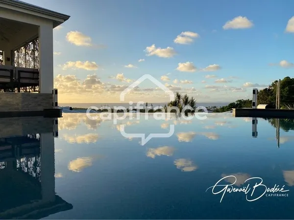 Ensemble de 3 villas vue mer à vendre sur SAINT FRANCOIS (971)