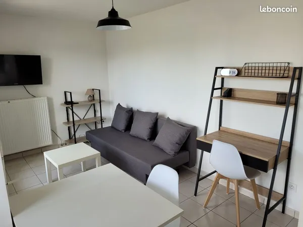 Studio meublé 25m² Fondettes Centre