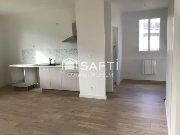 Appartement T2 entièrement rénové de 45m2 +parking