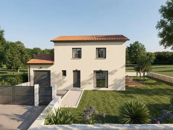 Terrain + maison 110 m²