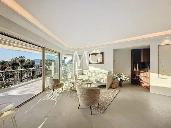 CANNES CROISETTE 3P 75,55m² TERRASSE VUE MER