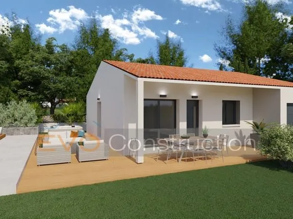 Portel des Corbières, Villa de plain pied T4 avec garage et jardin