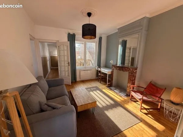 T2/T3, Appartement lumineux avec terrasse Métro Gambetta