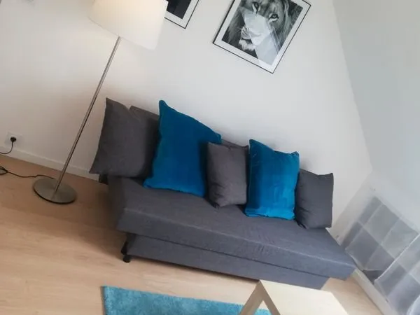 Charmant F1 meublé (eau et chauffage inclus)