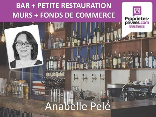 NOIRMOUTIER EN L'ILE - MURS + FONDS DE COMMERCE BAR, SNACK, PETITE RESTAURATION