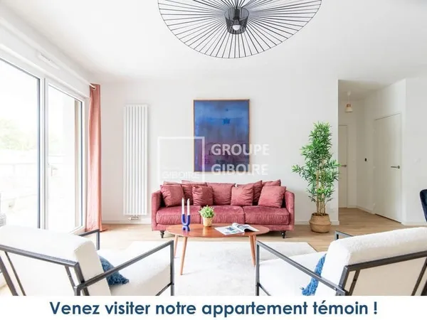ACHAT - GROUPE GIBOIRE - APPARTEMENT TYPE 5 - CESSON-SEVIGNE - QUARTIER VIASILVA-LES PIERRINS