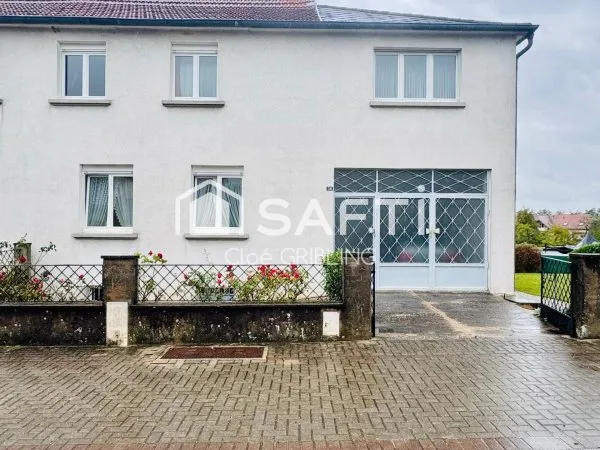 Maison semi mitoyenne 141m2